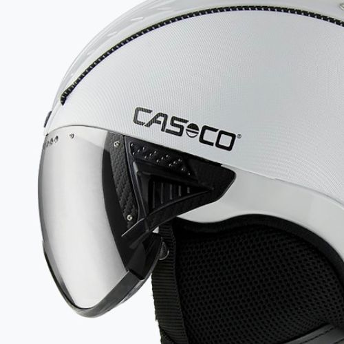 Sí sisak CASCO SP-2 Photomatic Visor strukturált fehér fényes fehér