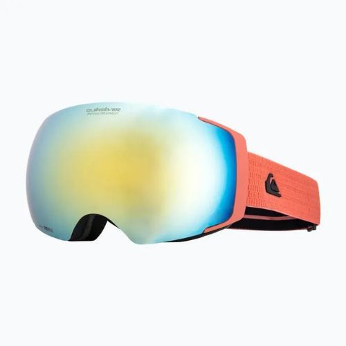 Quiksilver Greenwood S3 fekete vörösfenyő / clux gold mi snowboardszemüveg