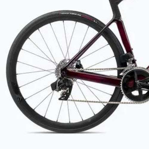 Orbea Orca M31e LTD 2023 vörösbor/karbon nyers országúti kerékpár