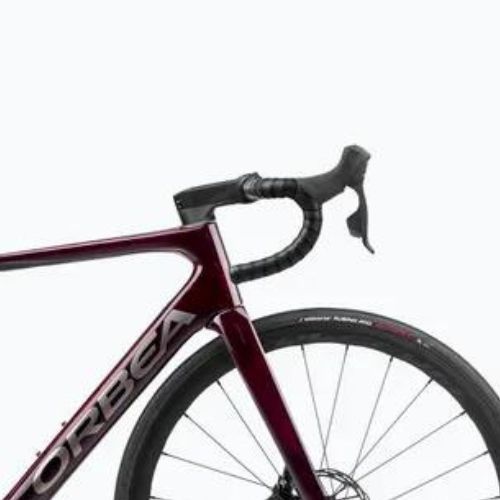 Orbea Orca M31e LTD 2023 vörösbor/karbon nyers országúti kerékpár