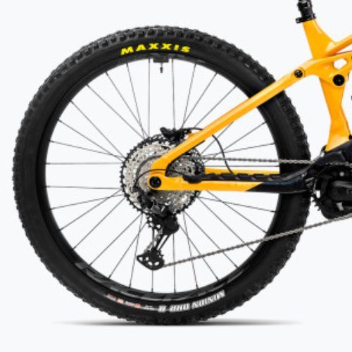 Orbea Wild H30 625Wh 2023 elektromos kerékpár kukorica sárga/metálfekete éjszaka fekete