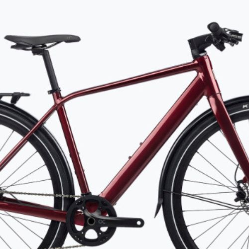 Orbea Vibe H30 EQ 36V 248Wh 2023 metál sötétvörös elektromos kerékpár