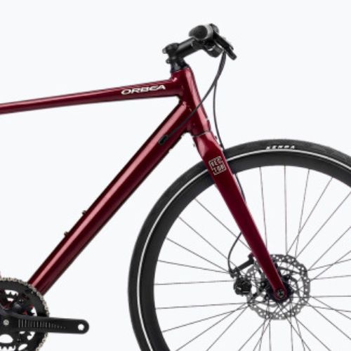 Orbea Vector 30 2023 metál sötétvörös városi kerékpár