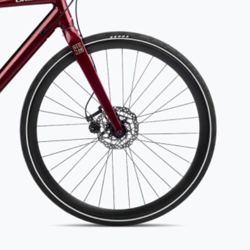 Orbea Vector 30 2023 metál sötétvörös városi kerékpár