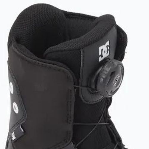 Gyermek snowboard csizma DC Youth Scout fekete/fehér