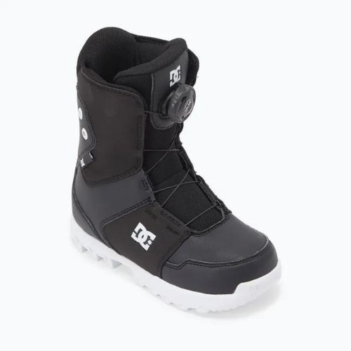 Gyermek snowboard csizma DC Youth Scout fekete/fehér