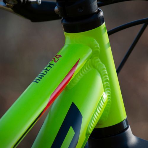 Superior RACER XC 24 matt lime/fekete/piros gyermek kerékpár