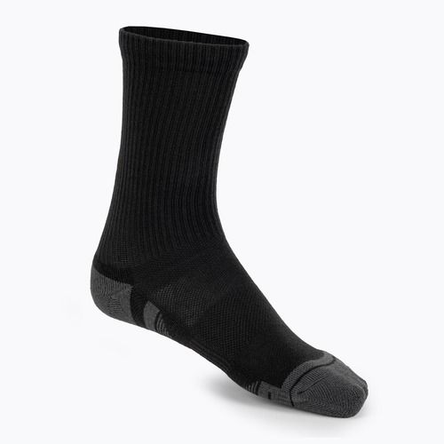 Under Armour Performance Tech 3pk Crew zokni fekete/fekete/sugár szürke