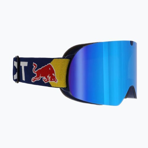 Red Bull SPECT Soar S3 matt sötétkék/szürke/jégkék tükör/jégkék hó síszemüveg
