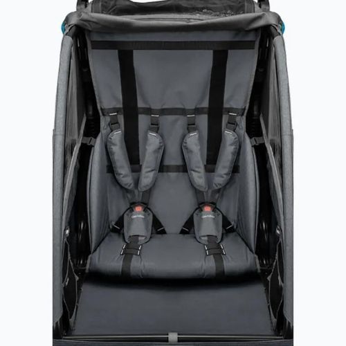 Qeridoo kerékpár utánfutó Qupa 2 kék