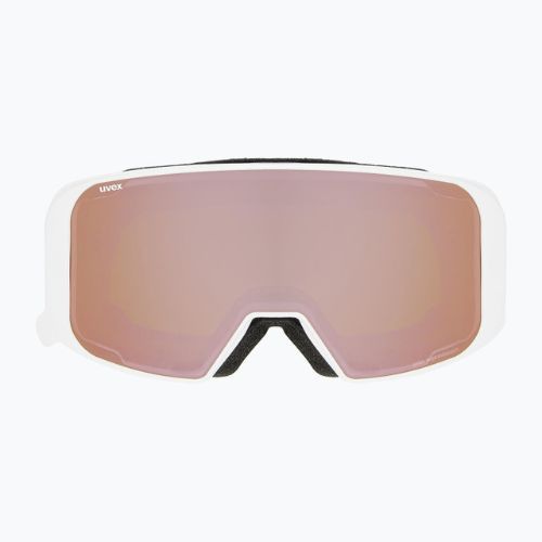 UVEX Saga To S1/S3 síszemüveg fehér fényes/tükör rózsaszín/lasergold lite/tiszta