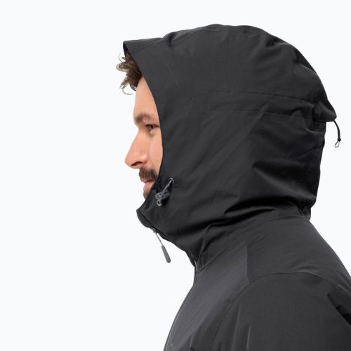 Jack Wolfskin férfi esőkabát Wisper Ins fekete