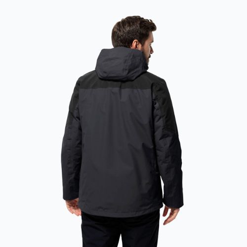 Jack Wolfskin férfi Romberg 3in1 fantom esőkabát