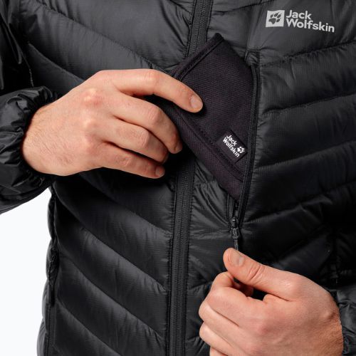 Férfi Jack Wolfskin Passamani Down Hoody fantom kabát