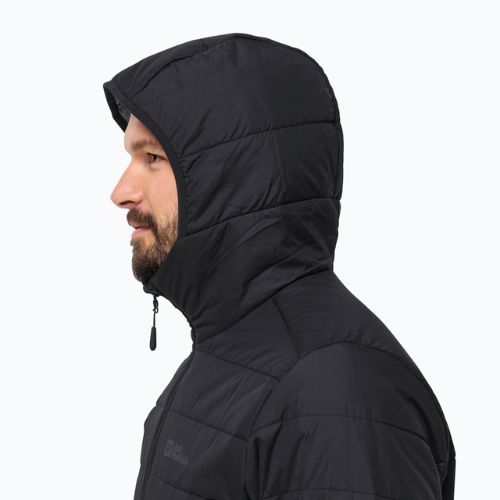 Jack Wolfskin férfi pehelykabát Lapawa Ins Hoody fekete