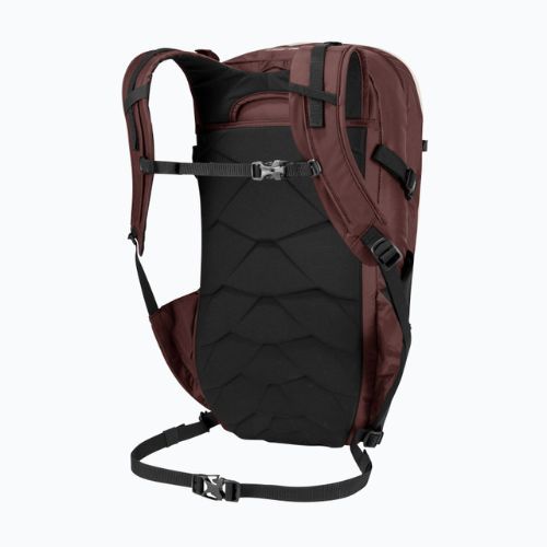 Jack Wolfskin Alpspitze 25 l síelhető hátizsák sötét bordó színben