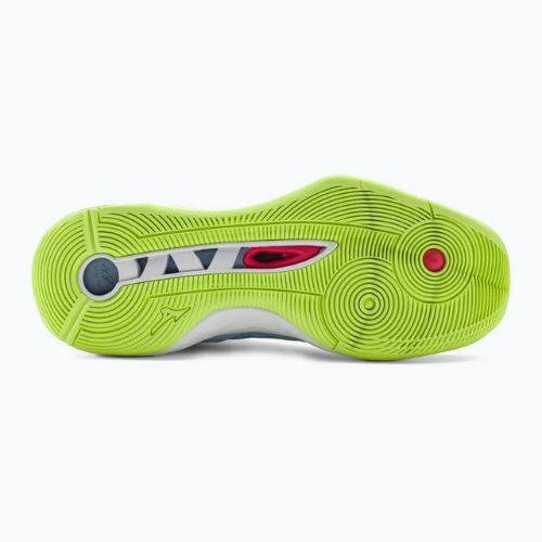 Férfi röplabda cipő Mizuno Wave Momentum 2 heather/white/neo lime