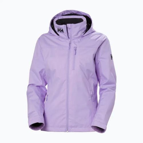 Női vitorlás dzseki Helly Hansen Crew kapucnis Midlayer kabát heather