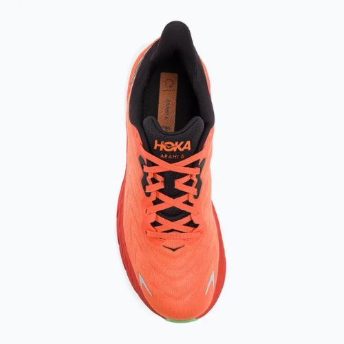 Férfi futócipő HOKA Arahi 6 flame/fekete