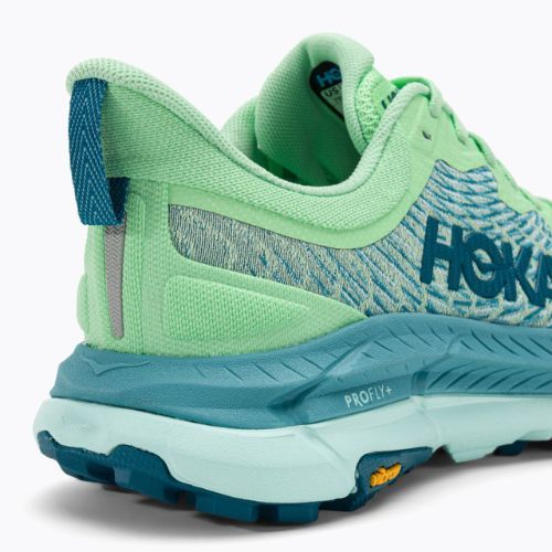 Női futócipő HOKA Mafate Speed 4 lime glow/cean mist