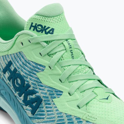 Női futócipő HOKA Mafate Speed 4 lime glow/cean mist