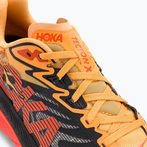 Férfi futócipő HOKA Tecton X 2 fekete/lángos