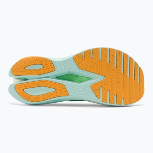 Női futócipő HOKA Mach X lime glow/sunlit ocean