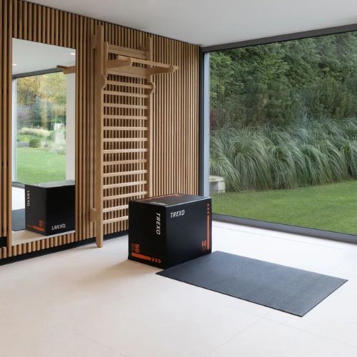 XTREXO TRX-PB08 8kg-os plyometric box fekete