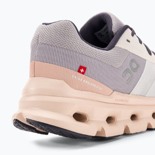 Női futócipő On Cloudrunner fagy/fakó