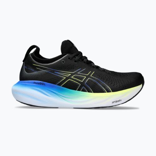 ASICS Gel-Nimbus 25 férfi futócipő fekete/világító sárga