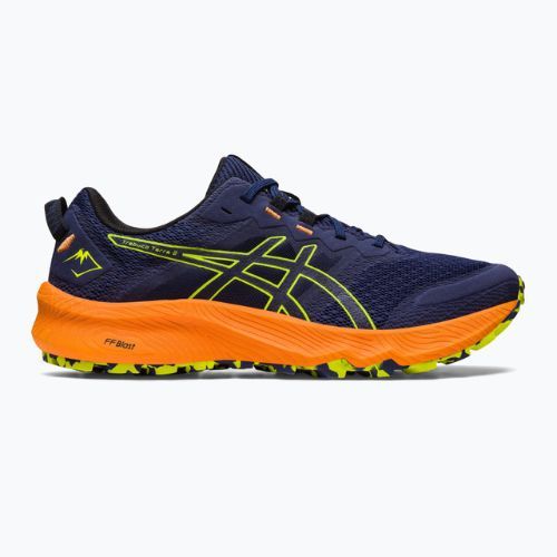 ASICS Trabuco Terra 2 deep ocean/neon lime férfi futócipő