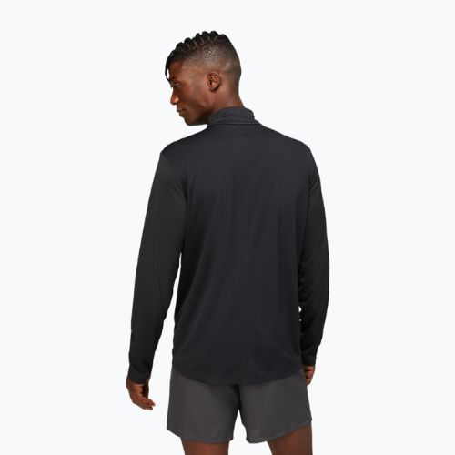 Férfi ASICS Core 1/2 Zip teljesítmény fekete hosszú ujjú futócipő