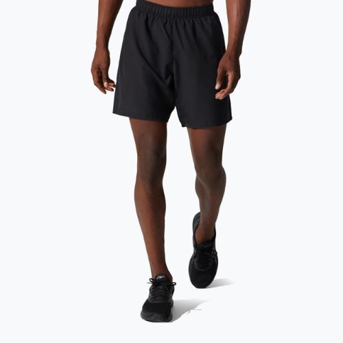 Férfi ASICS Core 2-N-1 7In teljesítmény rövidnadrág fekete