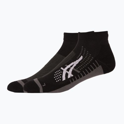 ASICS Icon Run Quarter futó zokni fekete/szürke