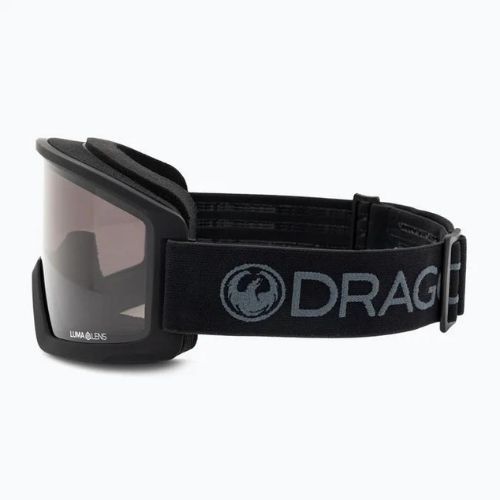 DRAGON DX3 L OTG blackout/lumalens sötét füst síszemüveg