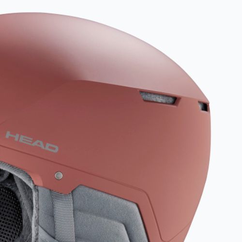 Női síbukósisak HEAD Compact Evo W agyag