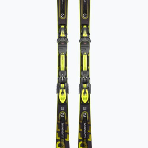 HEAD Supershape e-Speed SW SF-PR + PRD 12 fekete/neonsárga downhill sílécek