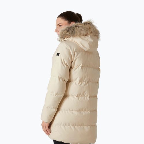 Női Blossom Puffy Parka krémszínű pehelypaplan kabát