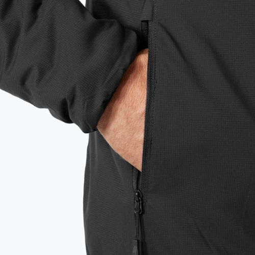 Férfi Helly Hansen Verglas Insulator pehelypaplan kabát fekete
