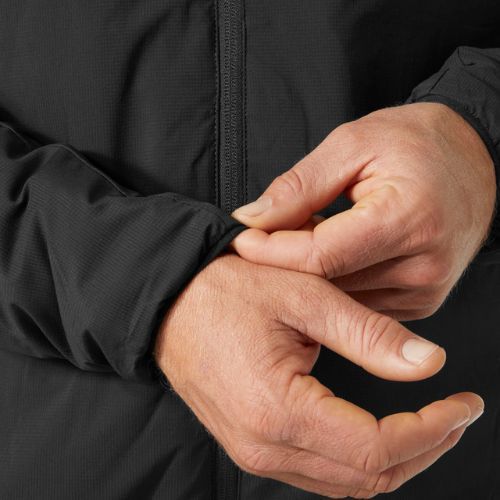 Férfi Helly Hansen Verglas Insulator pehelypaplan kabát fekete