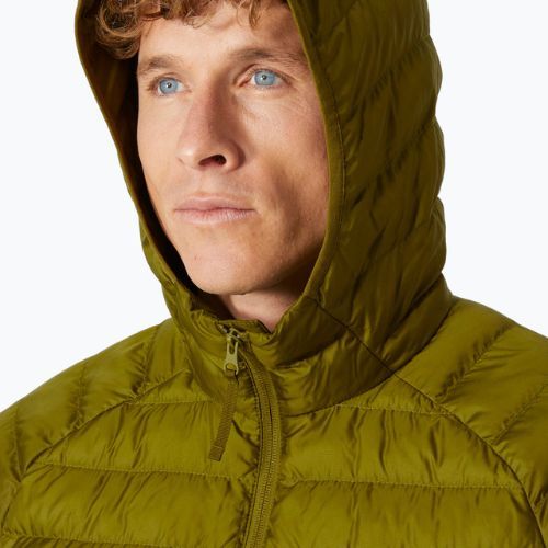Férfi Helly Hansen Banff Hooded Insulator pehelypaplan dzseki világos moha