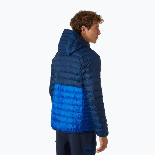 Férfi Helly Hansen Banff Hooded Insulator pehelypaplan kabát kobalt 2.0