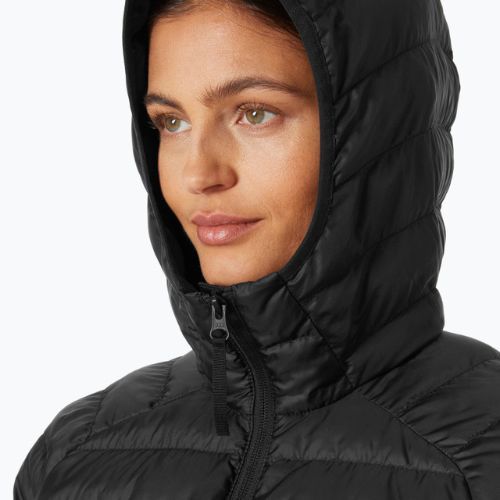 Női pehelypaplan Helly Hansen Banff Hooded Insulator fekete
