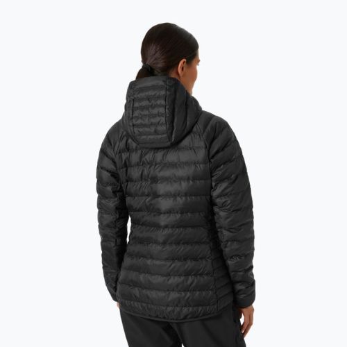 Női pehelypaplan Helly Hansen Banff Hooded Insulator fekete