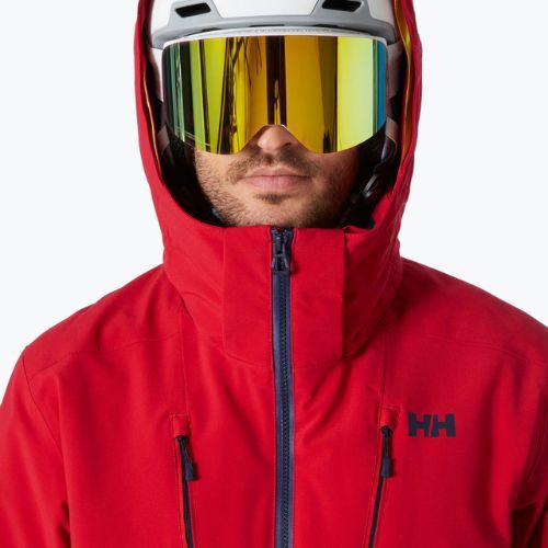 Férfi sí dzseki Helly Hansen Alpha 4.0 piros