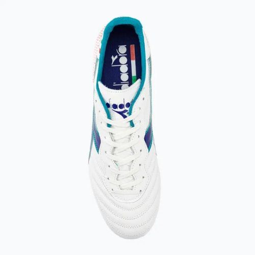 Férfi futballcipő Diadora Brasil Italy OG GR GR LT+ MDPU fehér/navy
