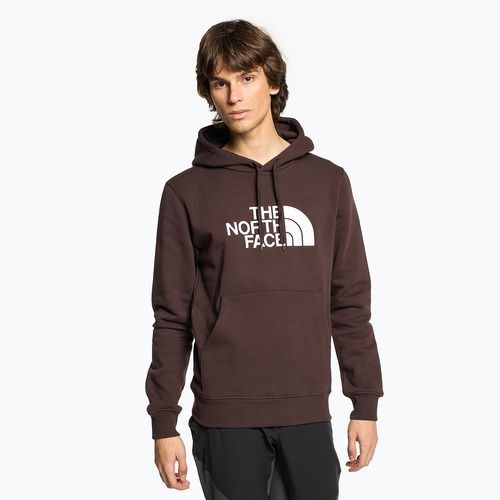 Férfi The North Face Drew Peak pulóveres kapucnis pulóver szénbarna