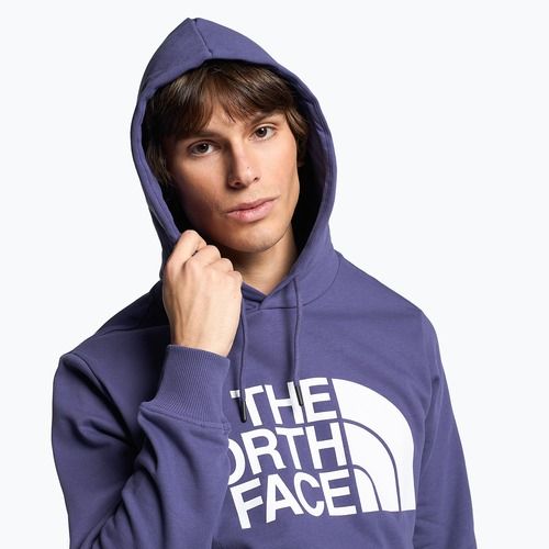 Férfi The North Face Standard Hoodie barlang kék