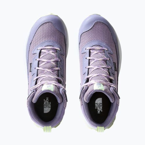 The North Face Fastpack Hiker Mid Wp lunar slate/lupine gyermek túrabakancsok