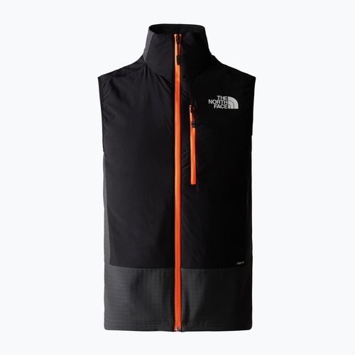 Női mellény The North Face Dawn Turn Hybrid Ventrix aszfalt szürke/fekete/sokkoló narancssárga színű mellény